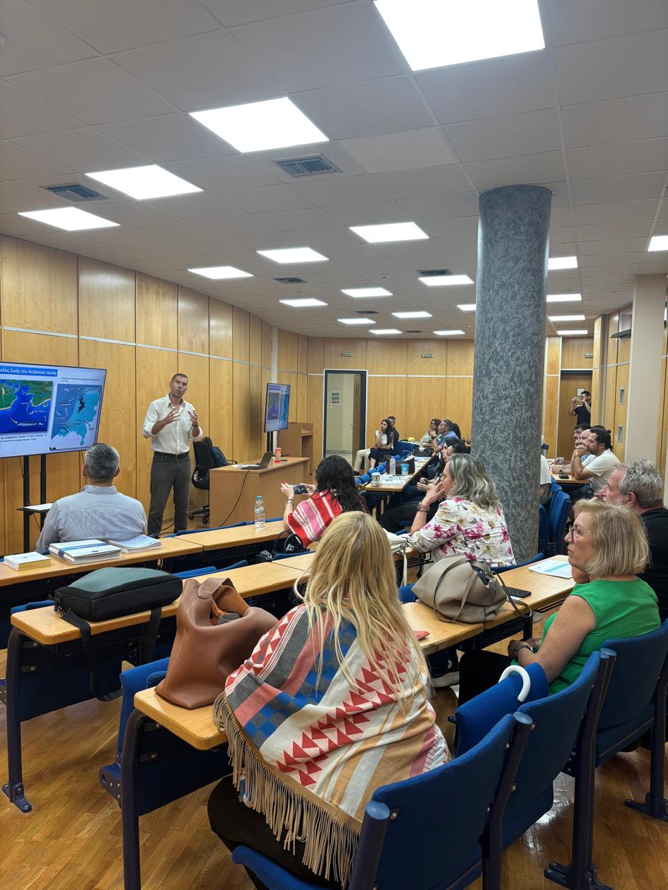 Participants attending the SturNet event at Aristotle University